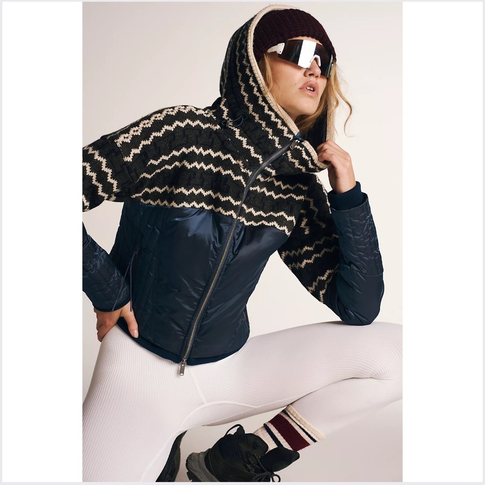 Free People Just Lodgin’ Sweater Puffer